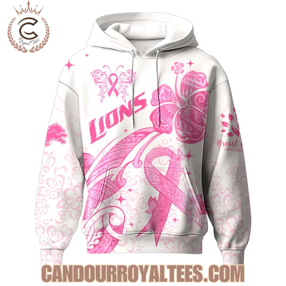 Detroit Lions x Breast Cancer Awareness Month 2025 Hoodie Detroit Lions x Breast Cancer Awareness Month 2025 Hoodie