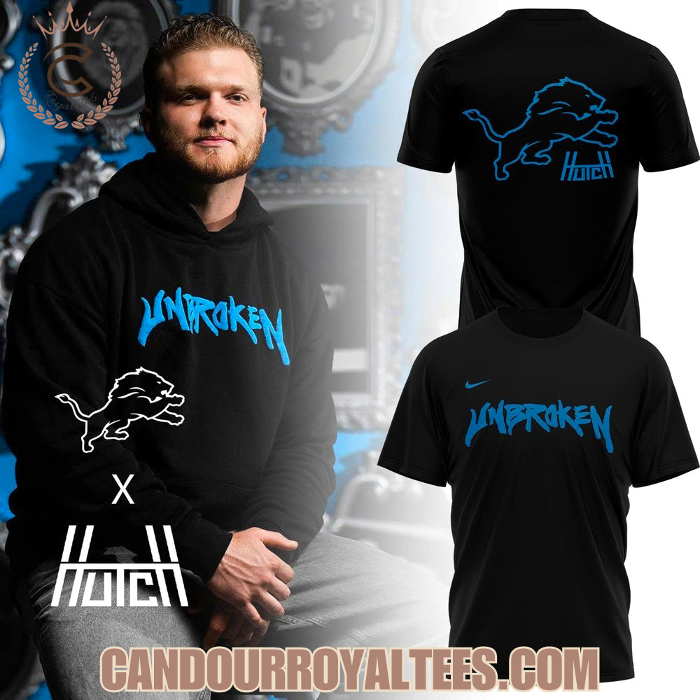 Detroit Lions x Hutch Unbroken Hoodie Detroit Lions x Hutch Unbroken Hoodie