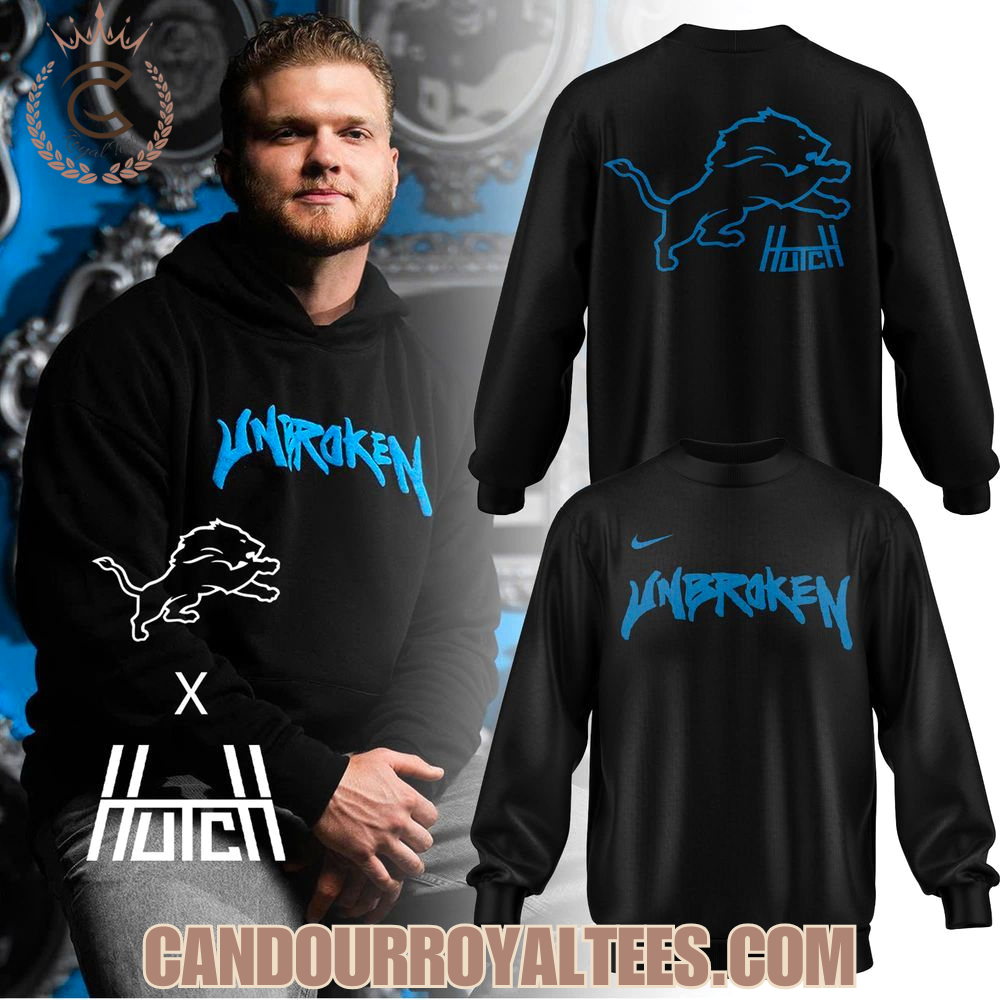 Detroit Lions x Hutch Unbroken Hoodie Detroit Lions x Hutch Unbroken Hoodie