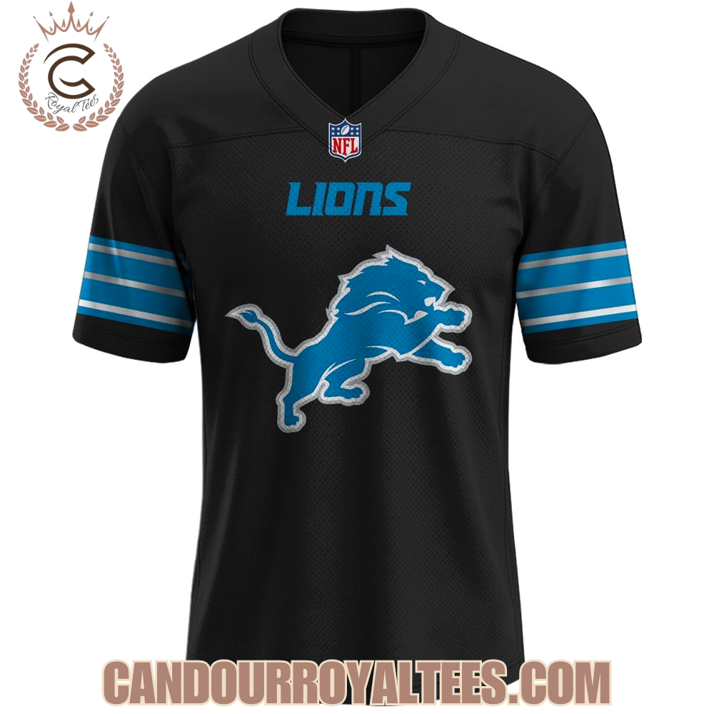 Detroit Lions x Kerby Joseph Black Jersey Detroit Lions x Kerby Joseph Black Jersey