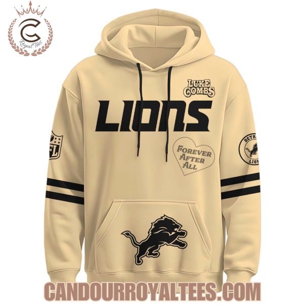 Detroit Lions x Luke Combs Beer Never Broke My Heart Tour 2025 Hoodie