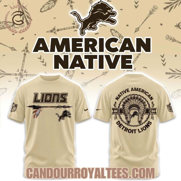 Detroit Lions x Native American Heritage 2025 Tshirt, Hoodie