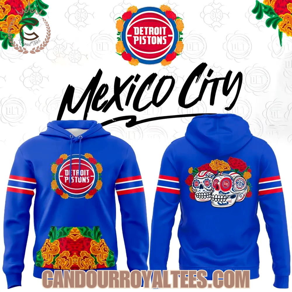 Detroit Pistons x Mexico City Hoodie Detroit Pistons x Mexico City Hoodie