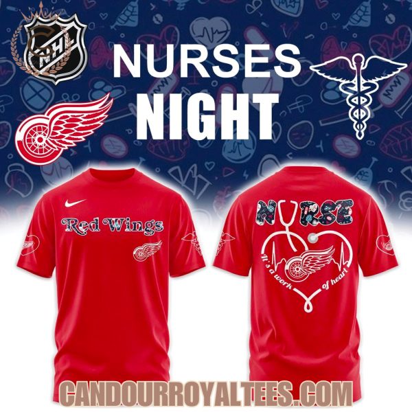Detroit Red Wings Nurses Night Hoodie