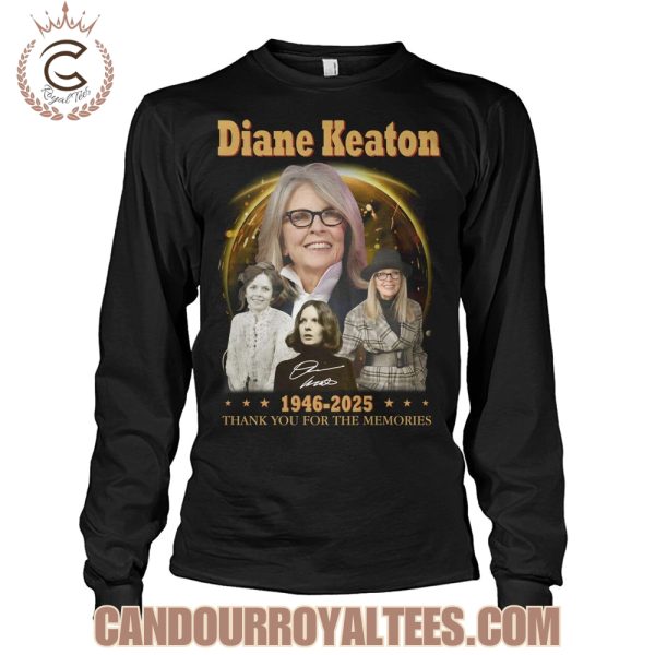 Diane Keaton 1946-2025 Thank You For The Memories T-Shirt