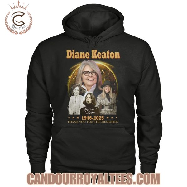 Diane Keaton 1946-2025 Thank You For The Memories T-Shirt