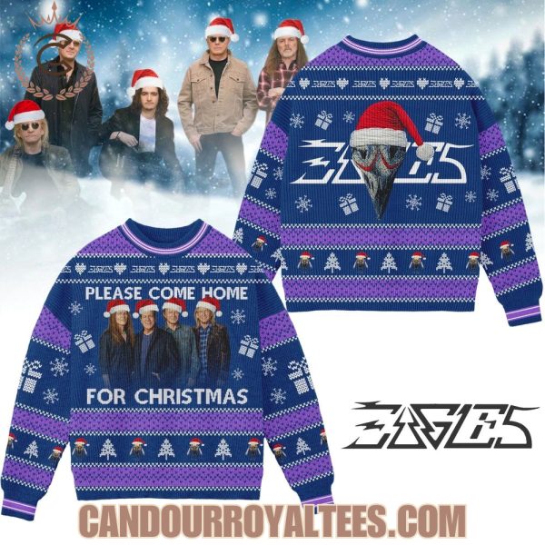 Eagles Please Come Home For Christmas Sweater