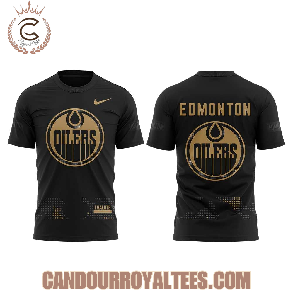 Edmonton Oilers Military Appreciation 25/26 Uniform Hoodie Edmonton Oilers Military Appreciation 25/26 Uniform Hoodie