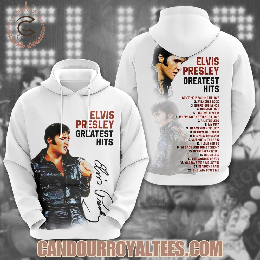 Elvis Presley Greatest Hits Tshirt, Hoodie Elvis Presley Greatest Hits Tshirt, Hoodie