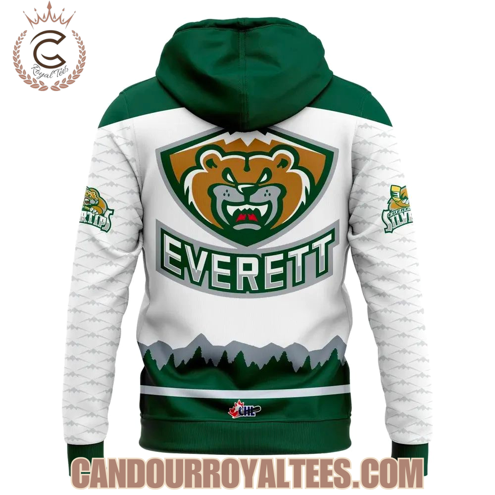 Everett Silvertips New Hoodie 2025-2026 Everett Silvertips New Hoodie 2025-2026
