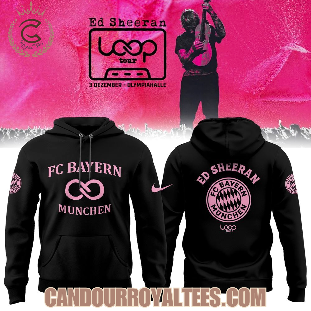 FC Bayern München x EdSheeran Loop Tour 2025 Hoodie FC Bayern München x EdSheeran Loop Tour 2025 Hoodie