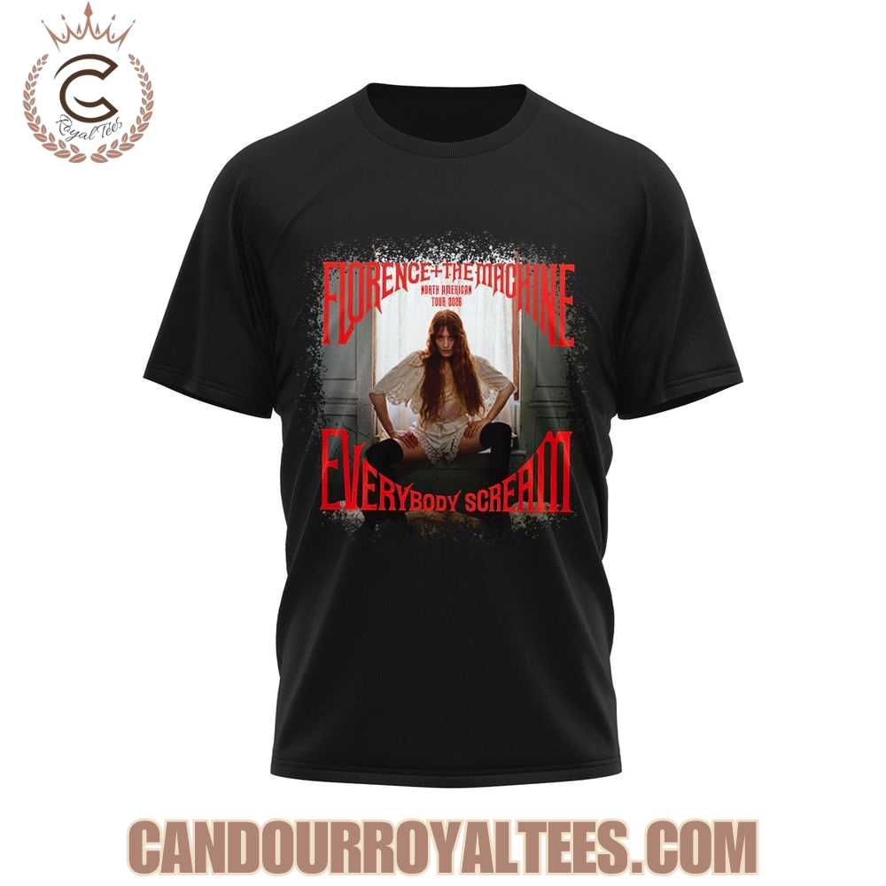 Florence and the Machine 2026 North American Tour T-Shirt Florence and the Machine 2026 North American Tour T-Shirt