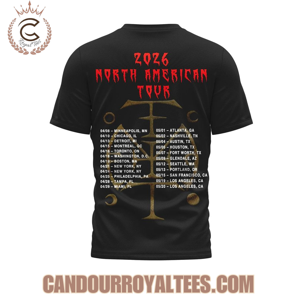 Florence and the Machine 2026 North American Tour T-Shirt Florence and the Machine 2026 North American Tour T-Shirt
