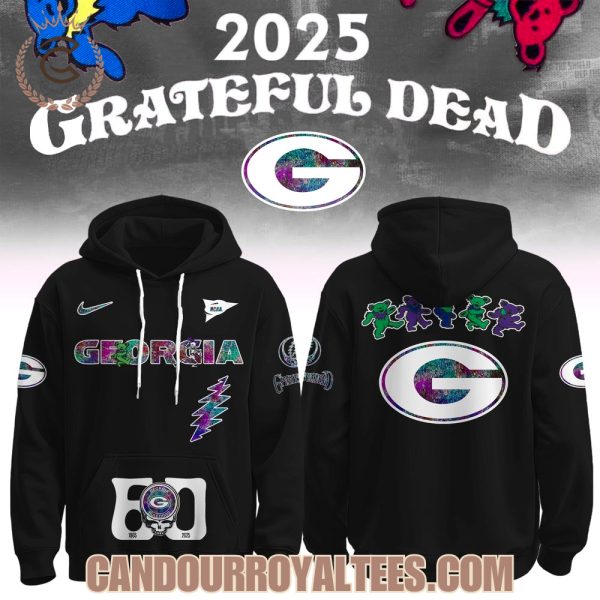 Georgia Bulldogs x Grateful Dead 60th 1965 2025 Hoodie Georgia Bulldogs x Grateful Dead 60th 1965 2025 Hoodie