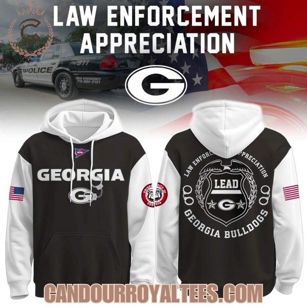 Georgia Bulldogs x Law Enforcement Appreciation Day Hoodie