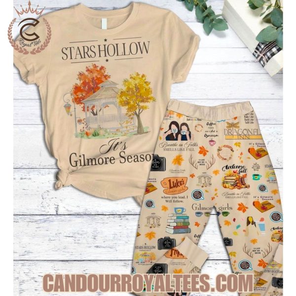 Gilmore Girls Stars Hollow It’s Gilmore Season Pajamas Set Gilmore Girls Stars Hollow It’s Gilmore Season Pajamas Set