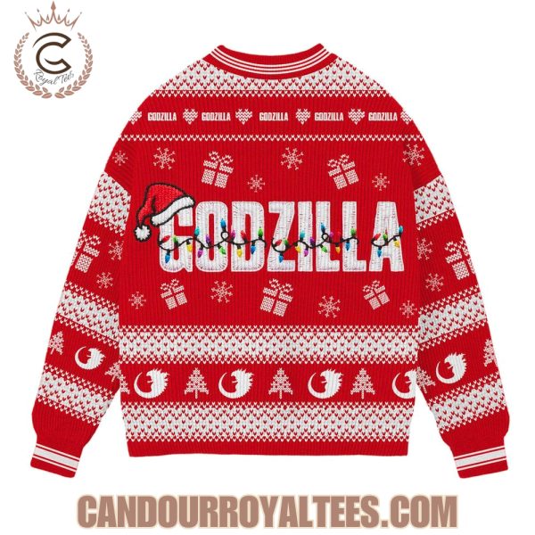 Godzilla 2025 Ugly Sweater