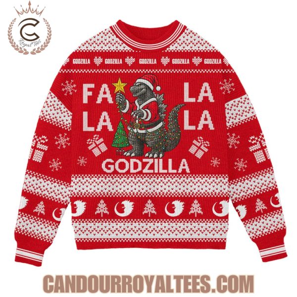 Godzilla 2025 Ugly Sweater