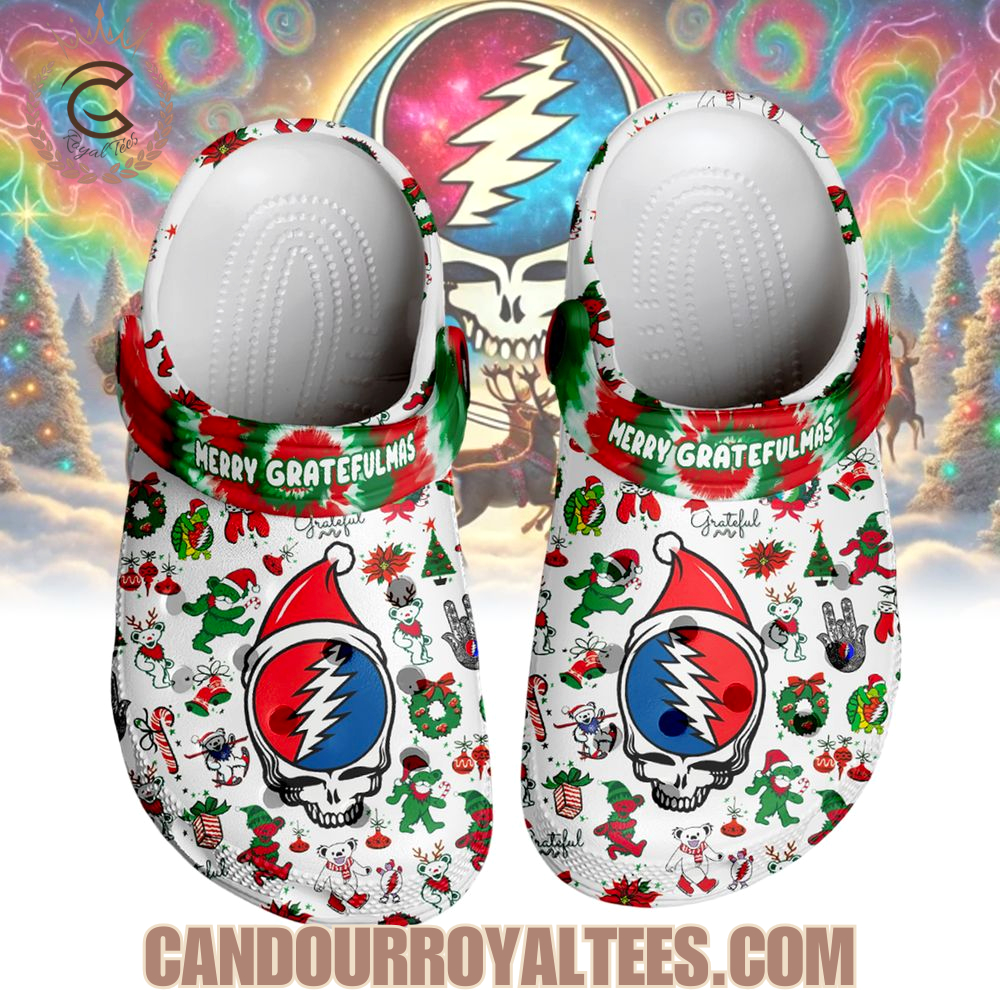 Grateful Dead x Christmas Music Crocs Grateful Dead x Christmas Music Crocs
