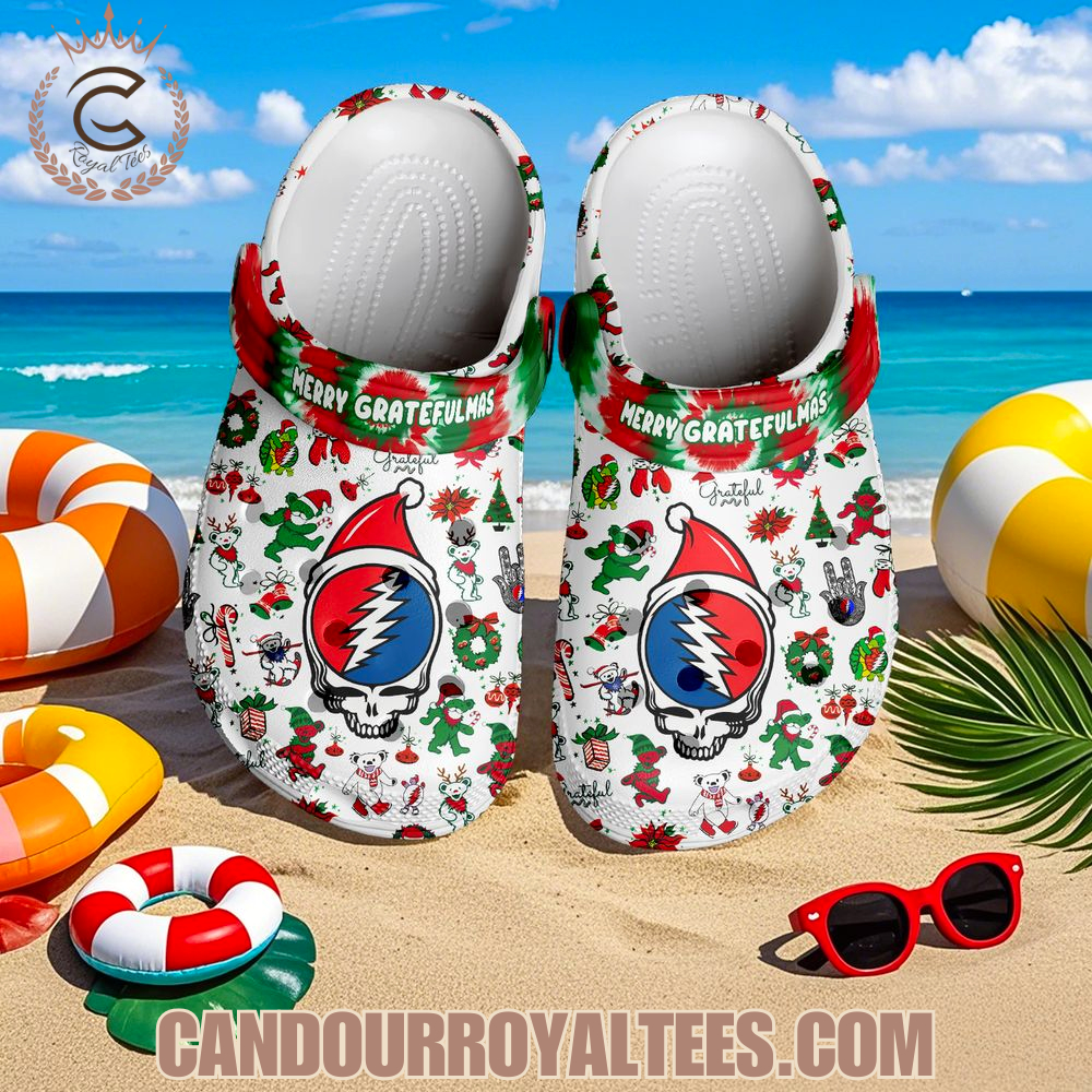 Grateful Dead x Christmas Music Crocs Grateful Dead x Christmas Music Crocs