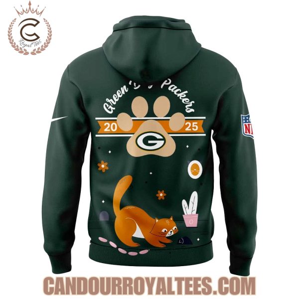 Green Bay Packers Cat Day Hoodie