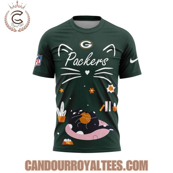 Green Bay Packers Cat Day Hoodie