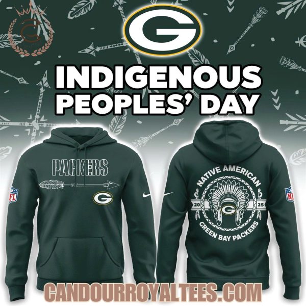 Green Bay Packers Indigenous Peoples’ Day 2025 Hoodie Green Bay Packers Indigenous Peoples’ Day 2025 Hoodie