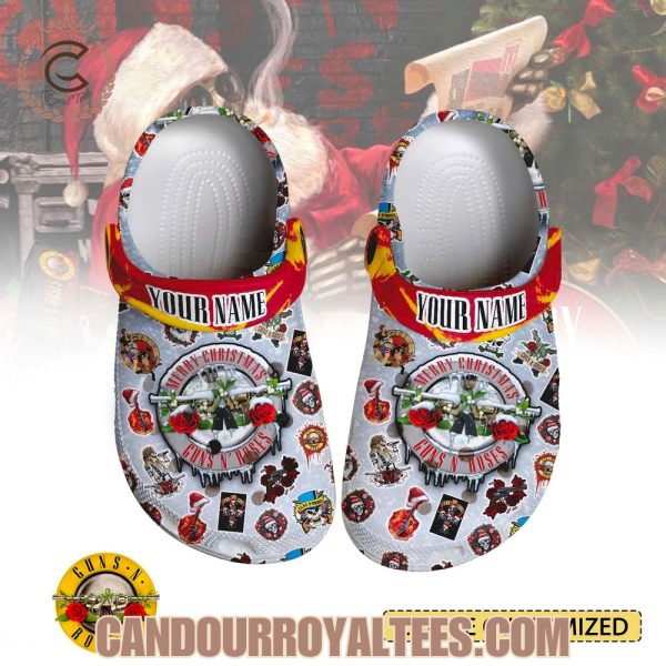 Guns N’ Rose x Christmas Music Crocs