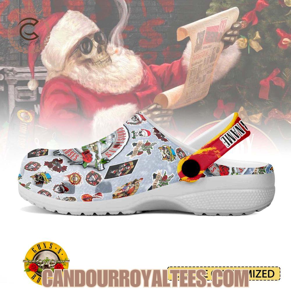 Guns N' Rose x Christmas Music Crocs Guns N' Rose x Christmas Music Crocs