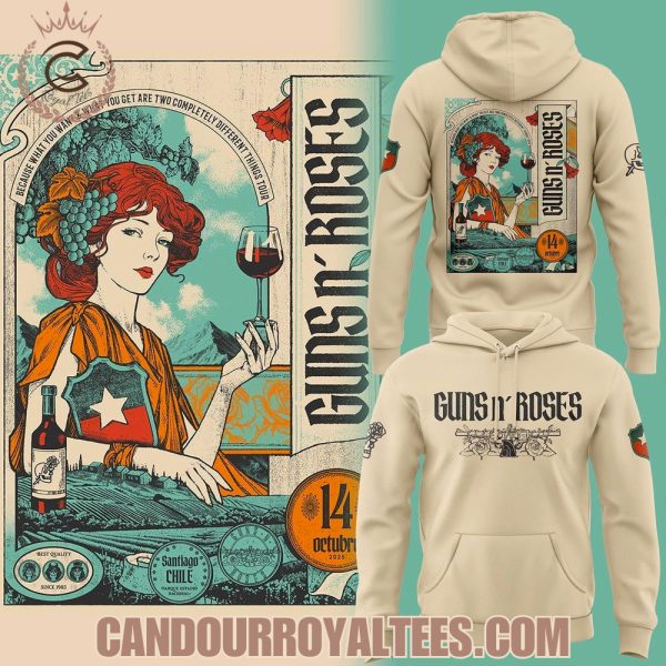 Guns N’ Roses to Santiago family 2025 Hoodie Guns N’ Roses to Santiago family 2025 Hoodie