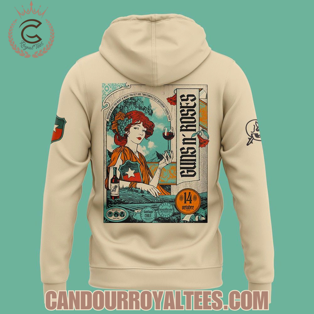 Guns N' Roses to Santiago family 2025 Hoodie Guns N' Roses to Santiago family 2025 Hoodie