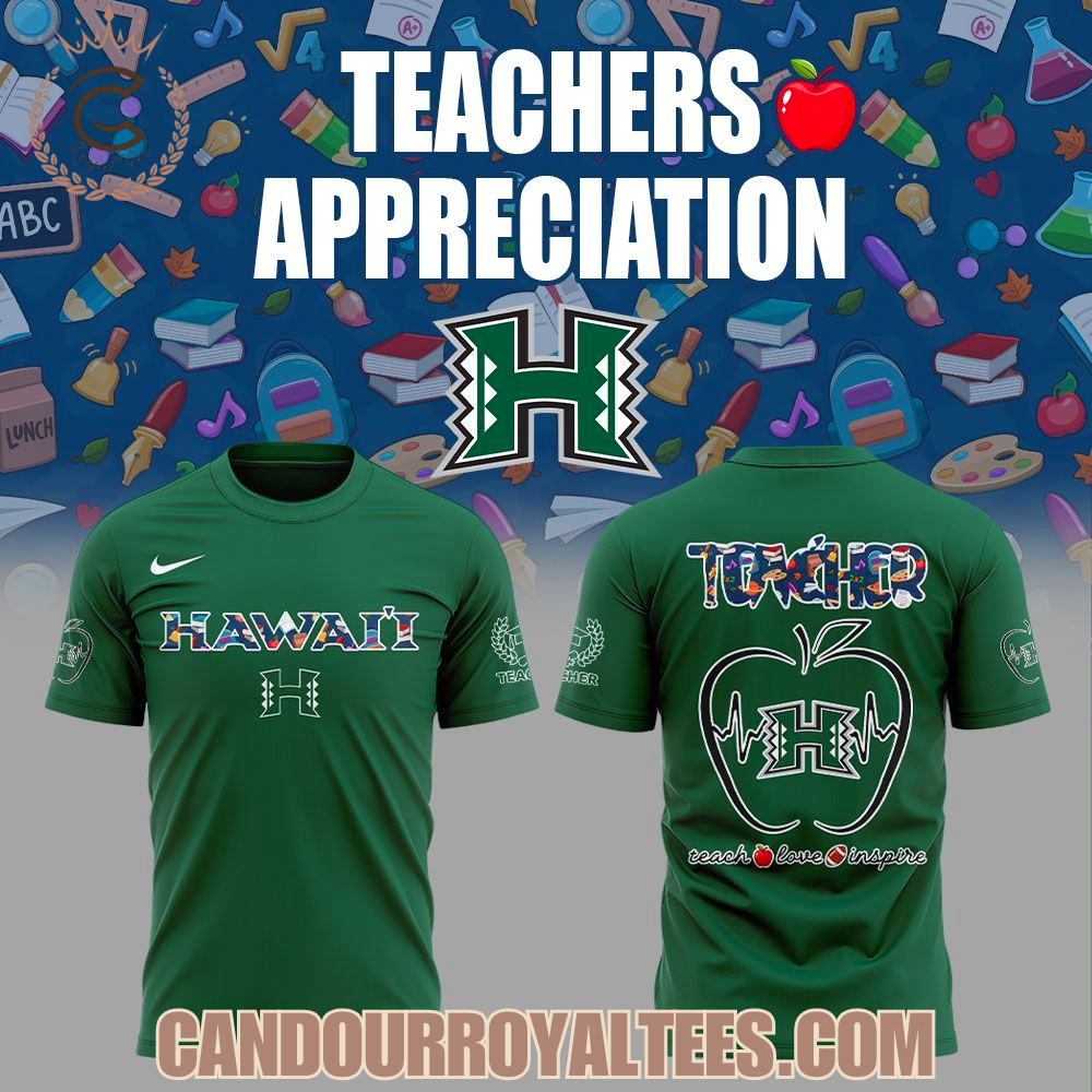 Hawaii Rain Warriors Teachers Appreciation 2025 Hoodie Hawaii Rain Warriors Teachers Appreciation 2025 Hoodie
