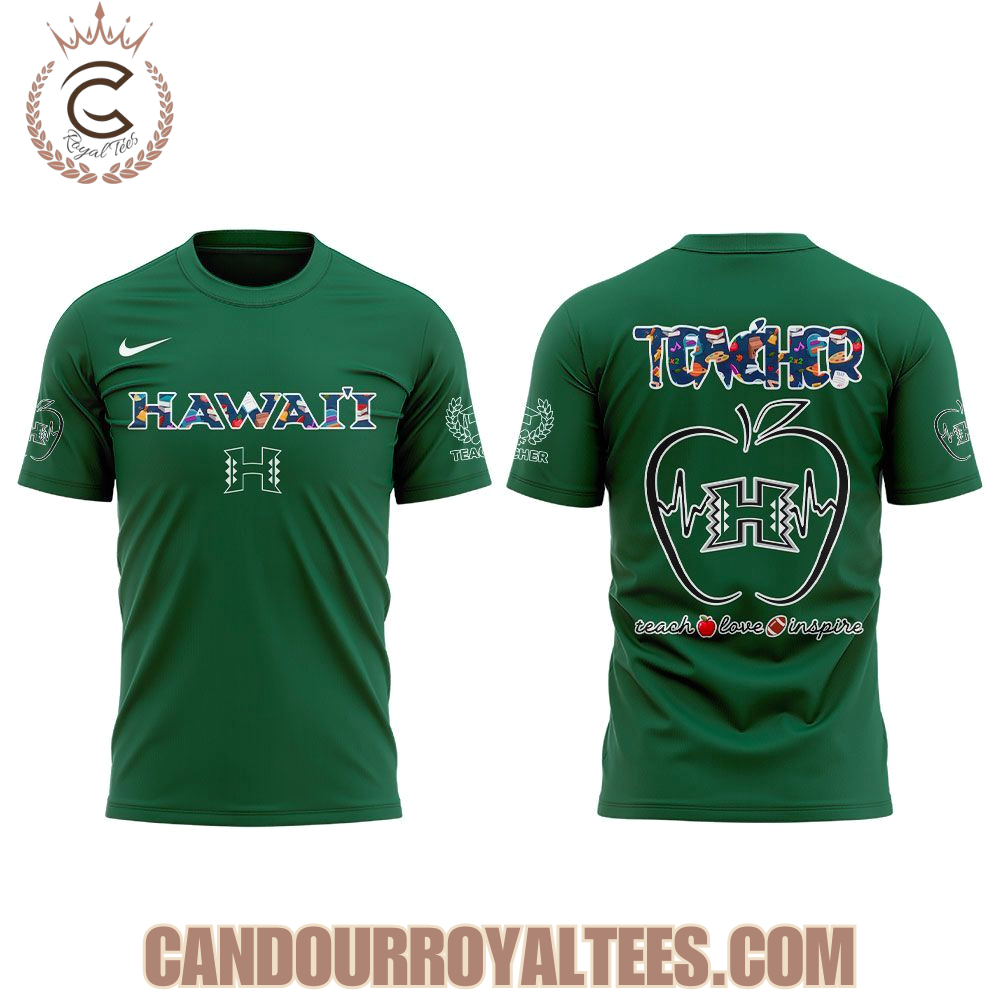 Hawaii Rain Warriors Teachers Appreciation 2025 Hoodie Hawaii Rain Warriors Teachers Appreciation 2025 Hoodie