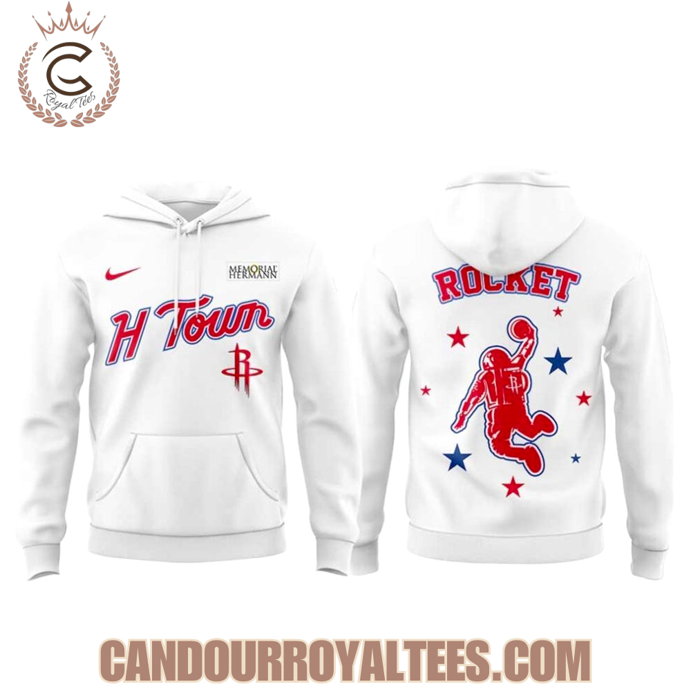 Houston Rockets The Dunkstronaut and H-Town City Edition Hoodie Houston Rockets The Dunkstronaut and H-Town City Edition Hoodie