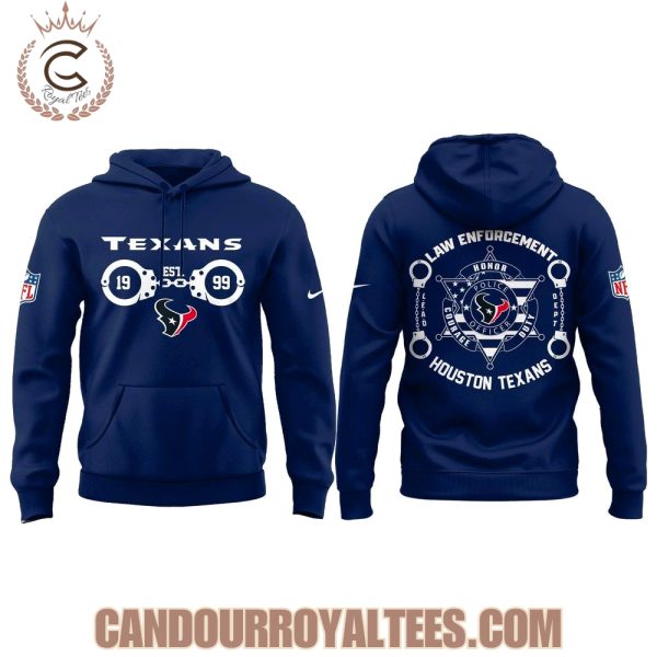 Houston Texans Law Enforcement Tshirt, Hoodie