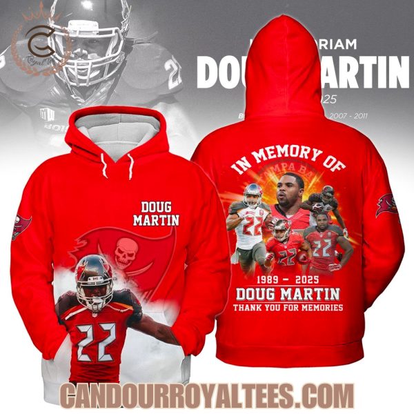 In Memory Of 1989 – 2025 Doug Martin Thank You For The Memories Tshirt, Hoodie
