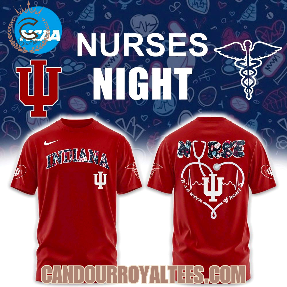 Indiana Hoosiers Nurses Night Hoodie Indiana Hoosiers Nurses Night Hoodie