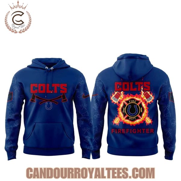 Indianapolis Colts Firefighter Appreciation Hoodie