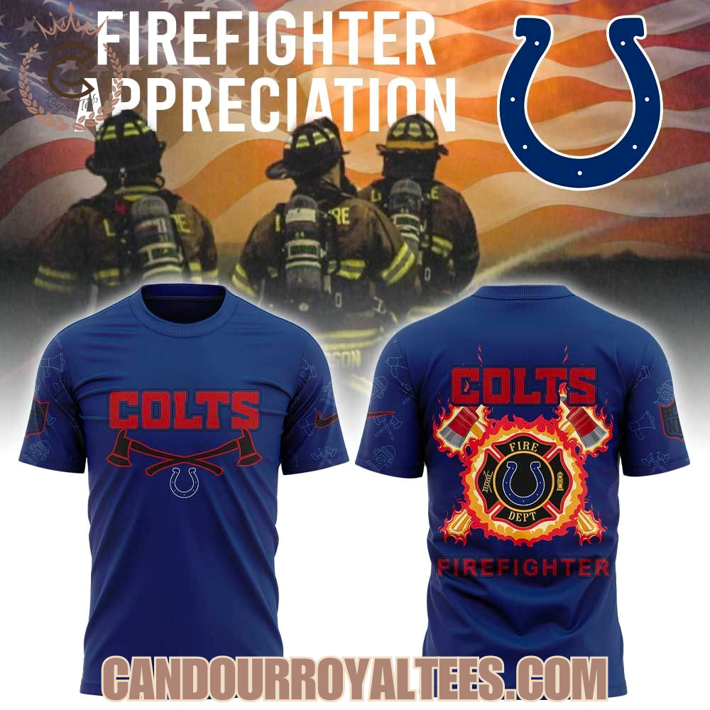 Indianapolis Colts Firefighter Appreciation Hoodie Indianapolis Colts Firefighter Appreciation Hoodie