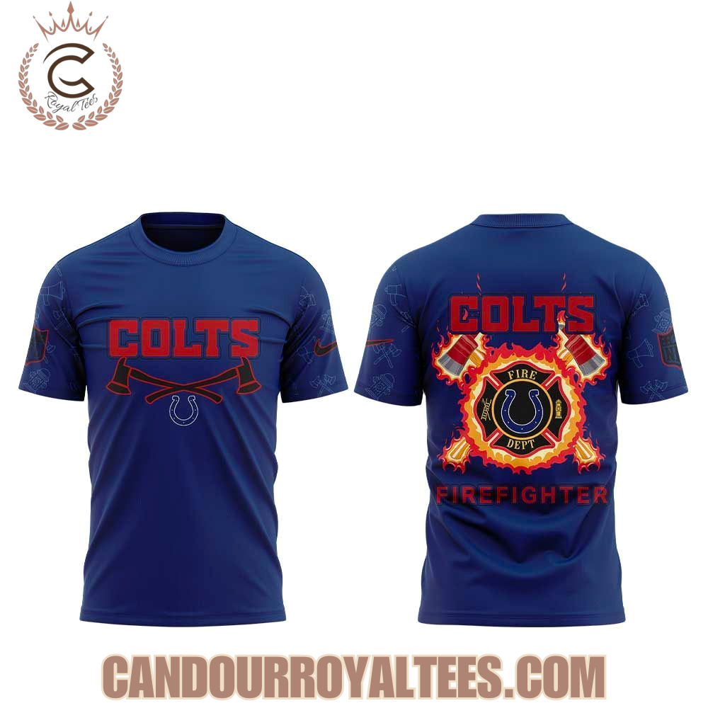 Indianapolis Colts Firefighter Appreciation Hoodie Indianapolis Colts Firefighter Appreciation Hoodie