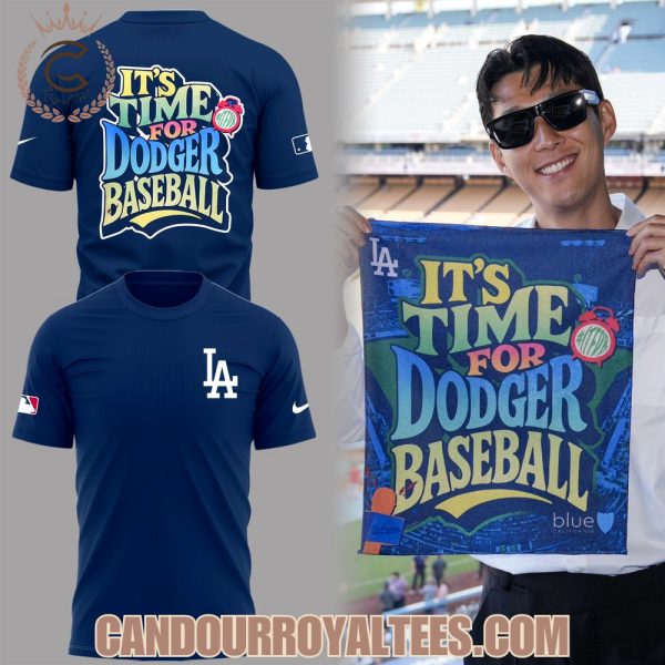 It’s Time For Dodger Baseball TShirt
