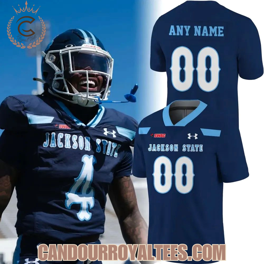 Jackson State Football Homecoming Uniform Custom Jersey Jackson State Football Homecoming Uniform Custom Jersey