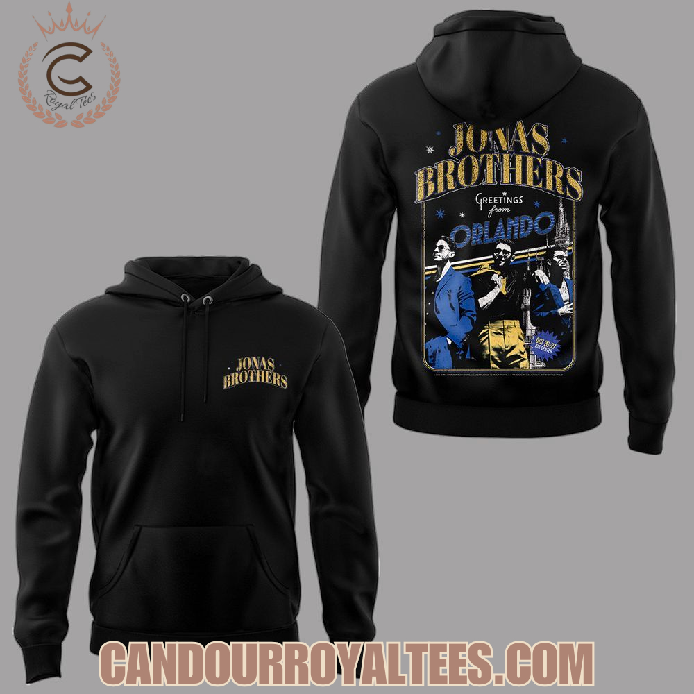 Jonas Brothers The World Tour Greetings From Your Hometown x Orlando Tshirt, Hoodie Jonas Brothers The World Tour Greetings From Your Hometown x Orlando Tshirt, Hoodie