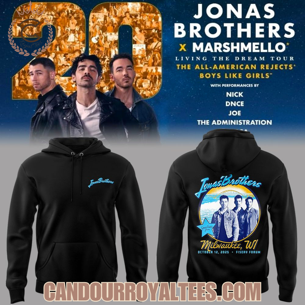 Jornas Brothers x Marshmello Greetings From Your Hometown x Milwaukee Tshirt, Hoodie Jornas Brothers x Marshmello Greetings From Your Hometown x Milwaukee Tshirt, Hoodie