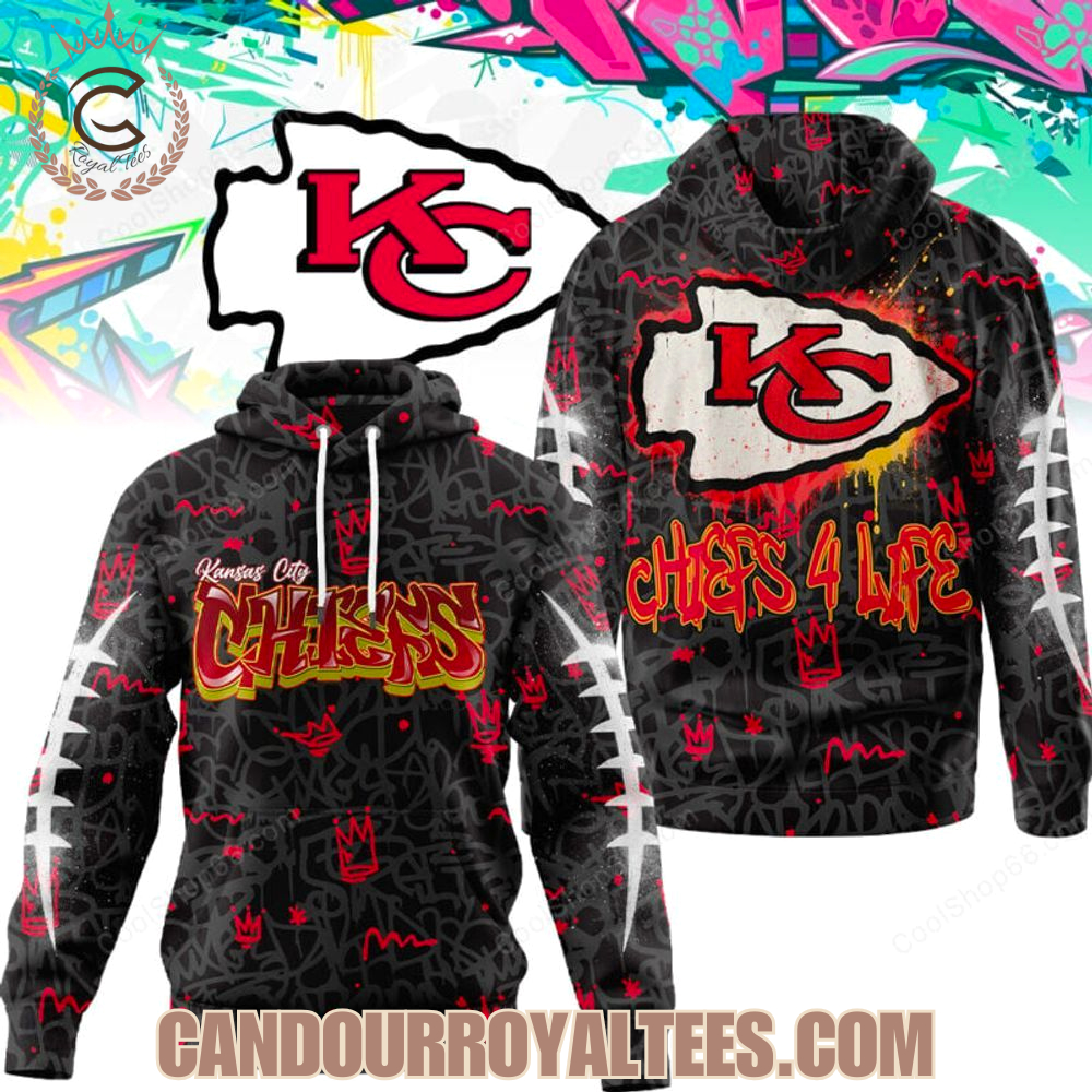 Kansas City Chiefs Graffiti For Life Design Shirts Kansas City Chiefs Graffiti For Life Design Shirts