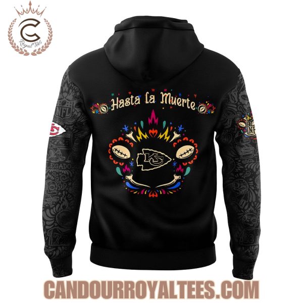 Kansas City Chiefs Hasta la Muerte 2025 Hoodie