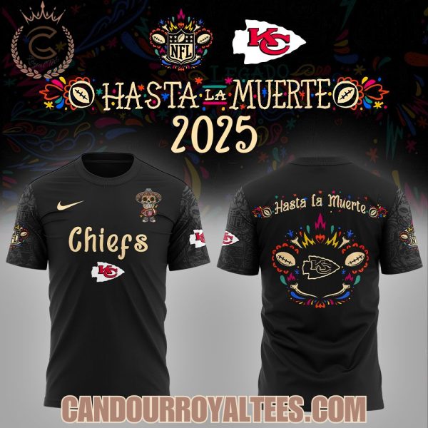 Kansas City Chiefs Hasta la Muerte 2025 Hoodie