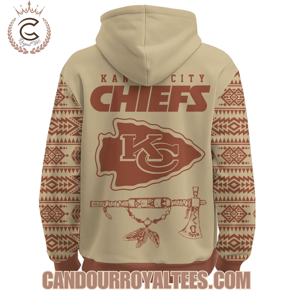 Kansas City Chiefs Native American Heritage Month Hoodie Kansas City Chiefs Native American Heritage Month Hoodie