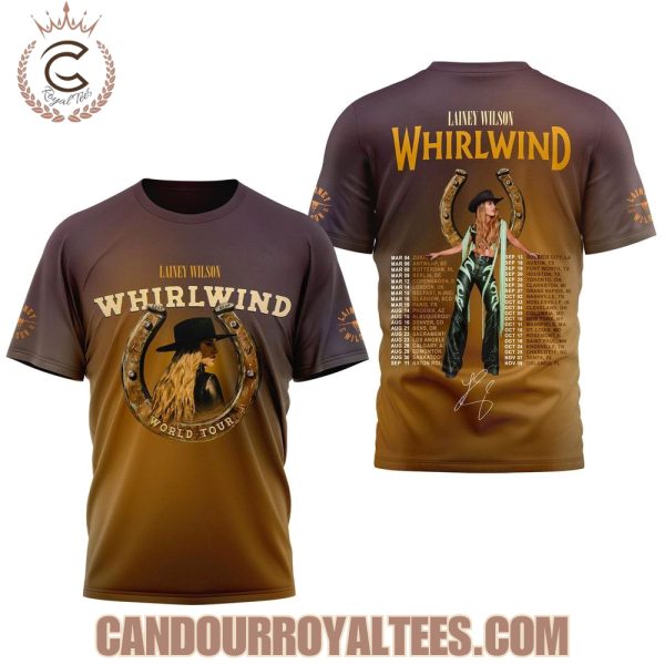 Lainey Wilson Whirlwind World Tour T-Shirt