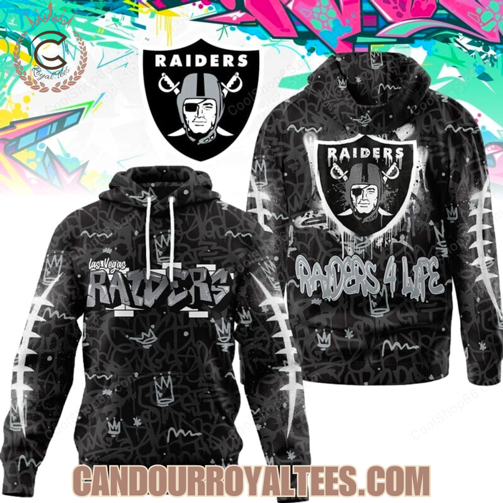 Las Vegas Raiders Graffiti For Life Design Shirts Las Vegas Raiders Graffiti For Life Design Shirts